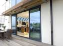 Photo of glass doors