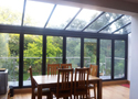Photo of a glass room