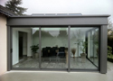 Photo of a glass room