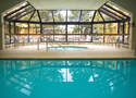 Photo of interior of a pool enclosure